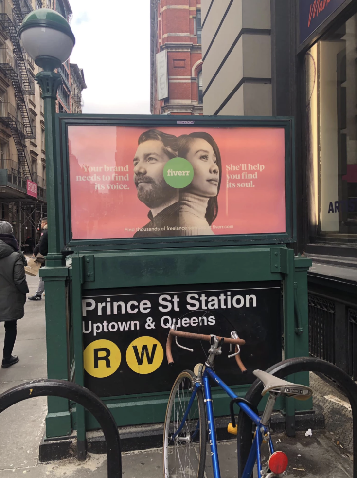 Fiverr 2019 brand campaign, Fiverr Connections